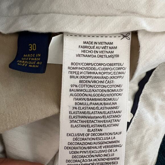 Polo Ralph Lauren Stretch Classic Fit Chino Shorts Size 30 - Picture 6 of 7
